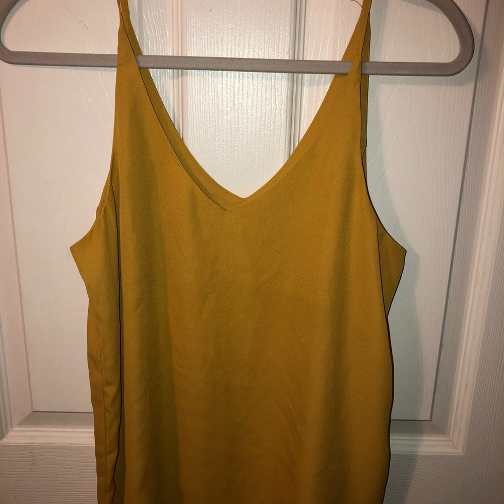 Yellow tank top